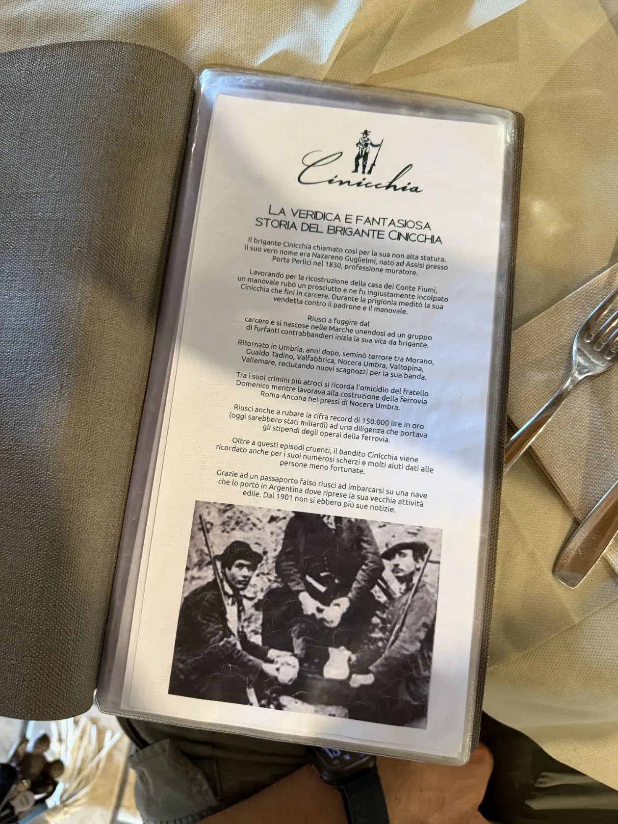 La Taverna de Cinicchia